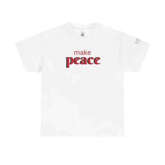 Make Peace - Unisex Heavy Cotton Tee